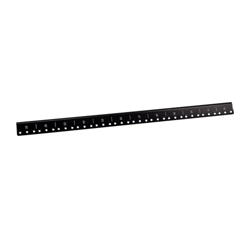 12-24 Tapped Rails for High Density Wall Cabinet (12U to 25U) — 12U / Set of 2 / Cold Rolled Steel