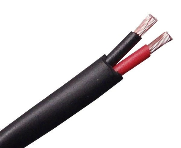 Outdoor Direct Burial Speaker Wire, Audio Cable: 16/2 Strand OFC CMX, 500' Black