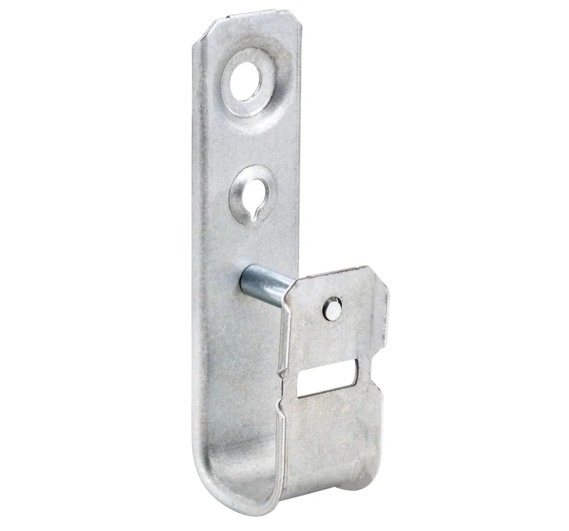 Standard J-Hook with Retainer Bar — 3/4"