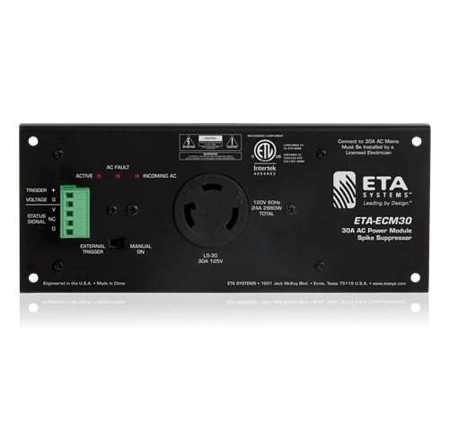 AtlasIED ECM-30 — 30A AC Power Module Spike Suppressor