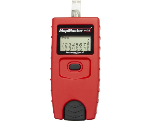 Network Cable Tester MapMaster Mini RJ45, Built-in Tone Generator, #1-5 ID Only Remotes
