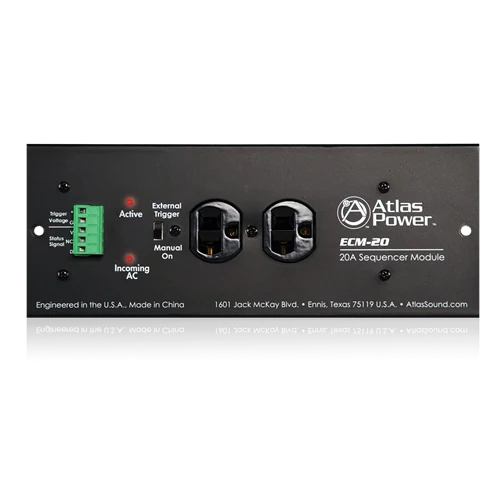 AtlasIED ECM-20 — 20A AC Power Conditioner and Spike Suppressor