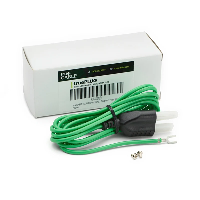 Shielded Ethernet Patch Panel Bond & Ground Extension Wire Adapter