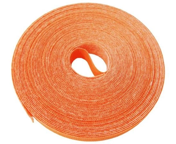 RipWrap, Hook and Loop Fastener - Orange, 30FT / 1/2 In.