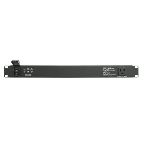 AtlasIED AP-S15A — 15A Power Conditioner and Distribution Unit with IEC Power Cord