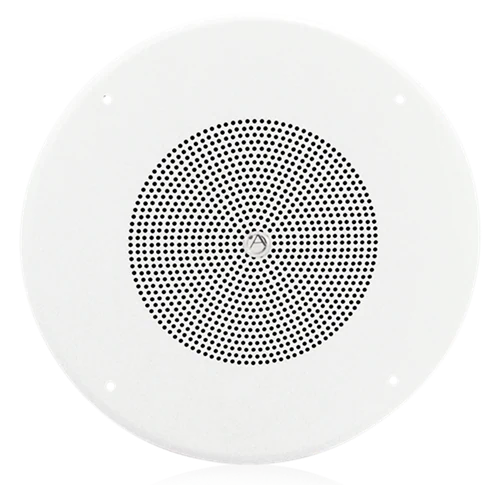 AtlasIED FD25W — 8" In-Ceiling Speaker with 5-Watt 25V Transformer and 62-8 Baffle