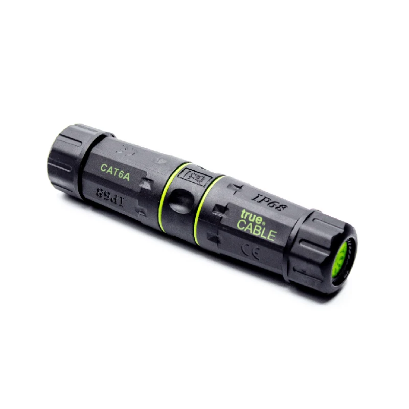 Cat6A Waterproof Couplers · Shielded — 2pc