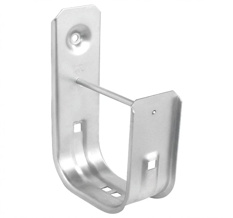 Standard J-Hook with Retainer Bar - 4"