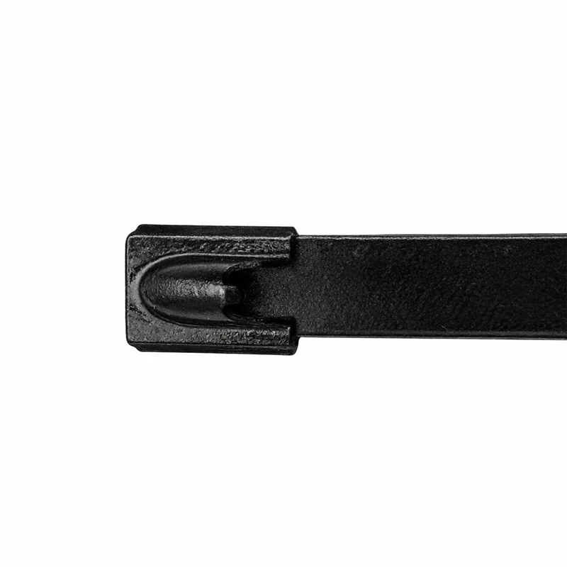 316 Stainless Steel Cable Ties, 6", 8", 14", 20", 27", 100 pack — Coated / 14" 150 lb-f