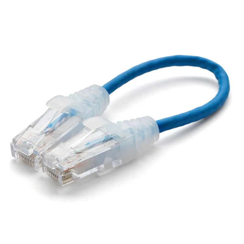 Cat6 Ethernet Patch Cable | Unshielded — Blue / 1 Pack / 6in
