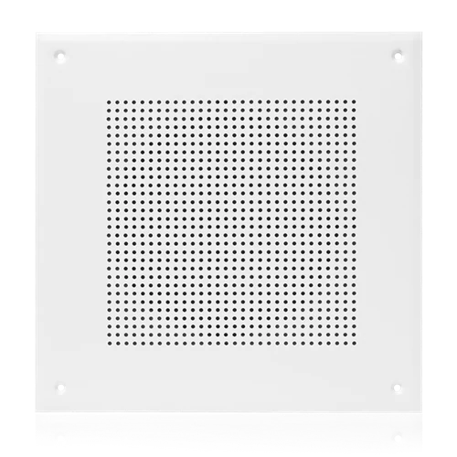 AtlasIED D161-8 — 8" In-Ceiling Speaker with 4-Watt 25V/70V Transformer with 161-8 Square Baffle