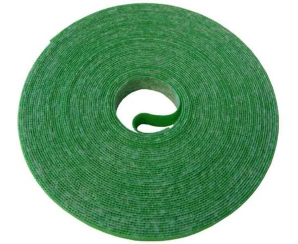 RipWrap, Hook and Loop Fastener - Green, 30FT / 1/2 In.