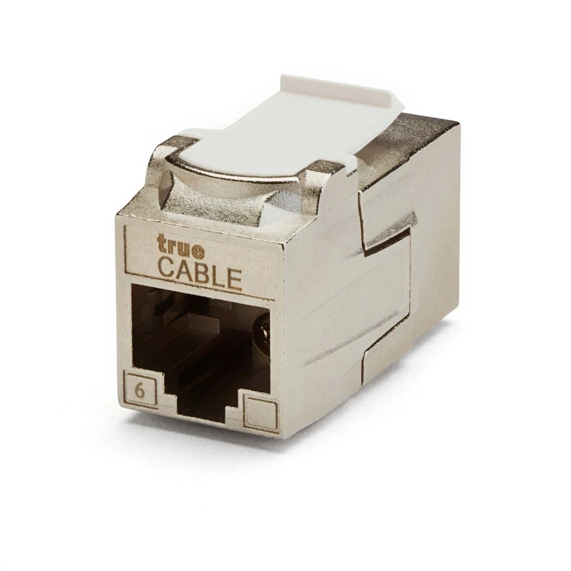 Cat6 Keystone Jack Coupler · Shielded — 12pc