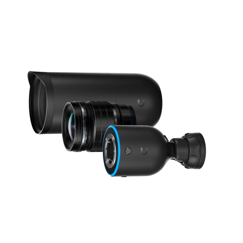 Camera AI DSLR — Wide-Angle · Black