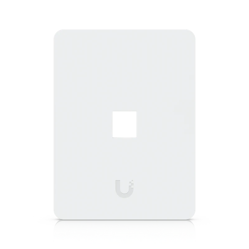 Universal Paintable Keystone Wall Plate, 4-Pack — Vertical · 1-Port