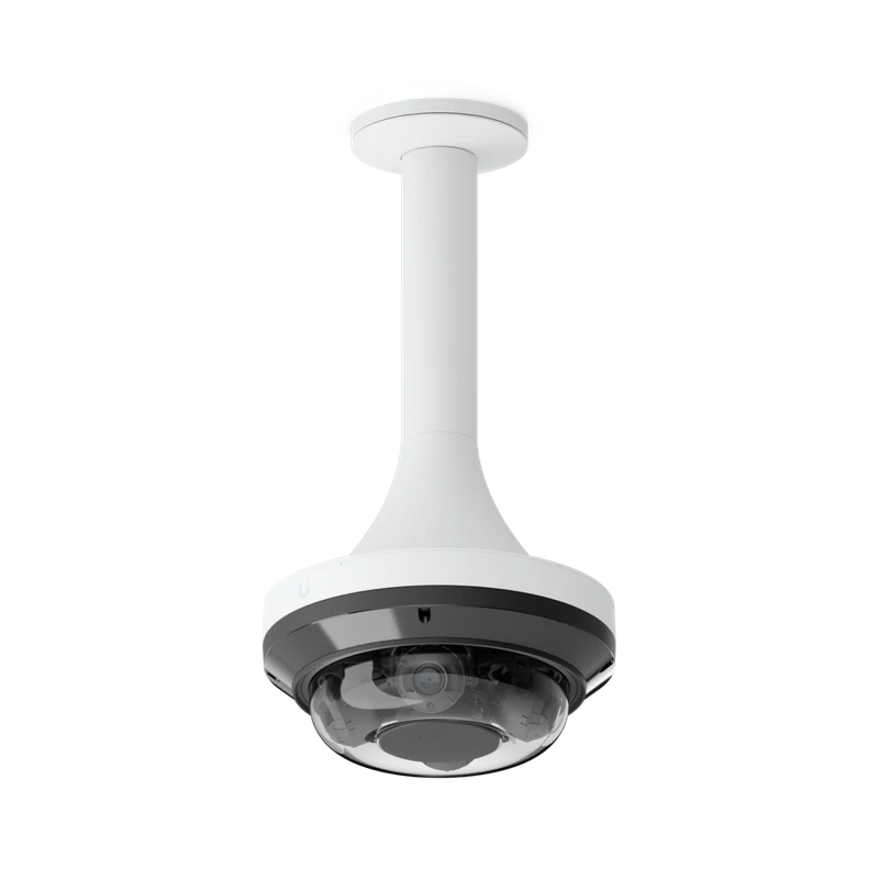 AI Multi Sensor 4 Camera Pendant Mount — White