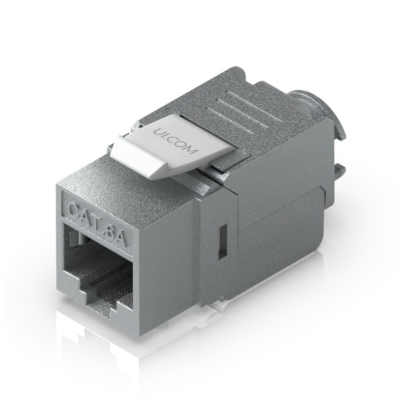 Cat6A Keystone Jack, 12-Pack