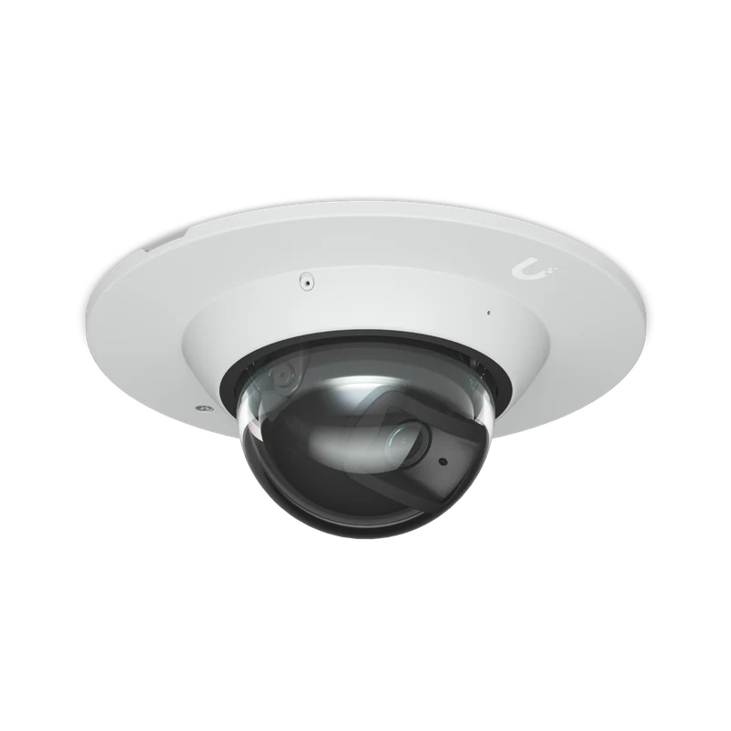 AI Dome Camera Flush Mount — White