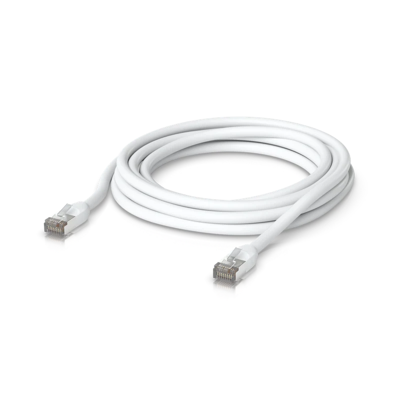 UniFi Patch Cable Outdoor — White · 5 m
