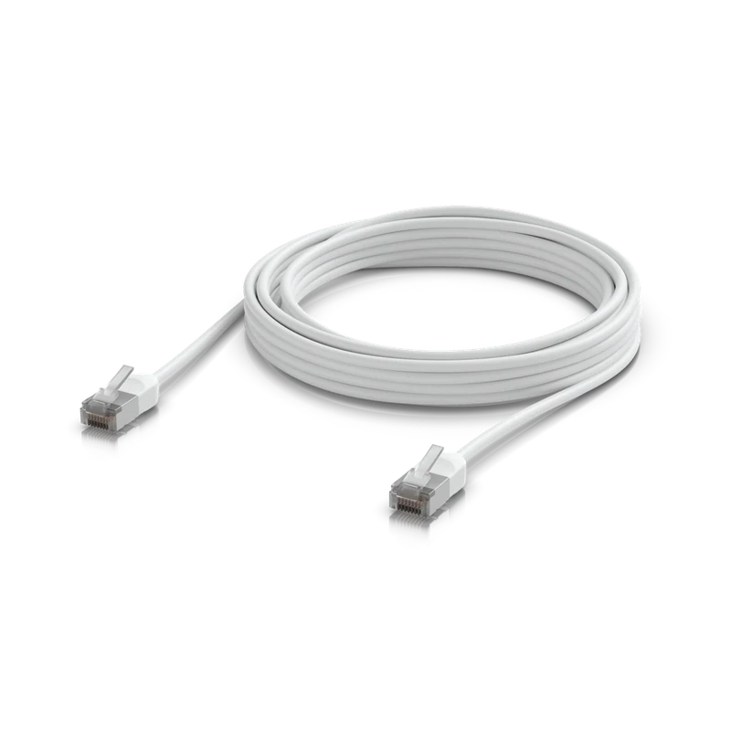 UniFi Premium Patch Cable Outdoor — White · 5 m