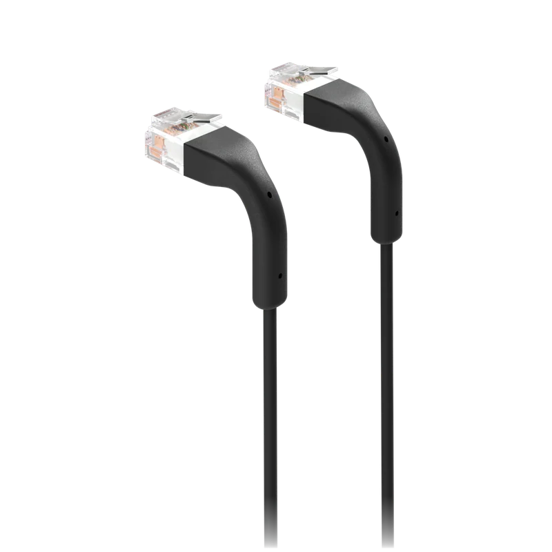 UniFi Patch Cable (10 GbE) — Black · 2 m