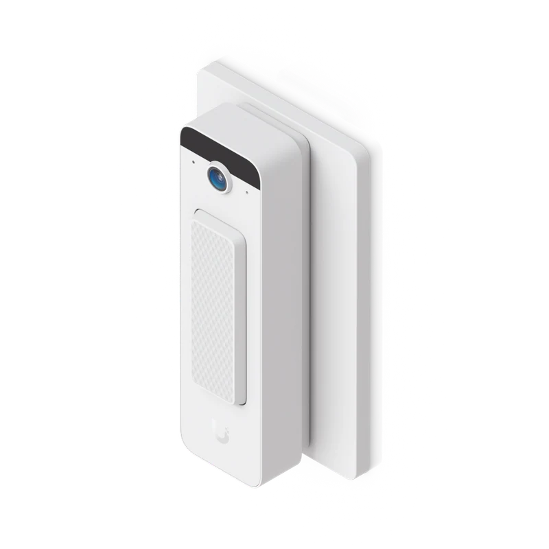 Doorbell Lite Gang Box Mounting Plate — White