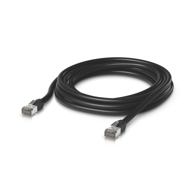 UniFi Patch Cable Outdoor — Black · 5 m