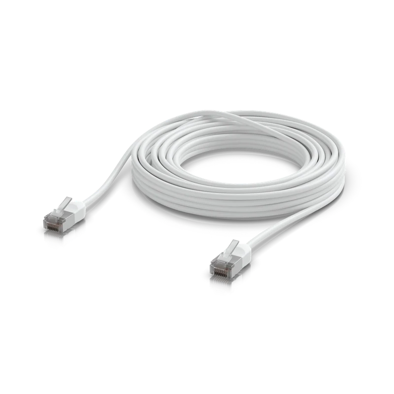 UniFi Premium Patch Cable Outdoor — White · 8 m