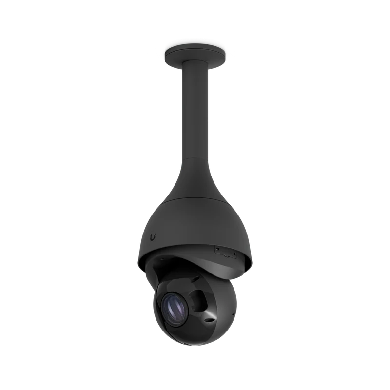 AI PTZ Precision Pendant Mount — Black