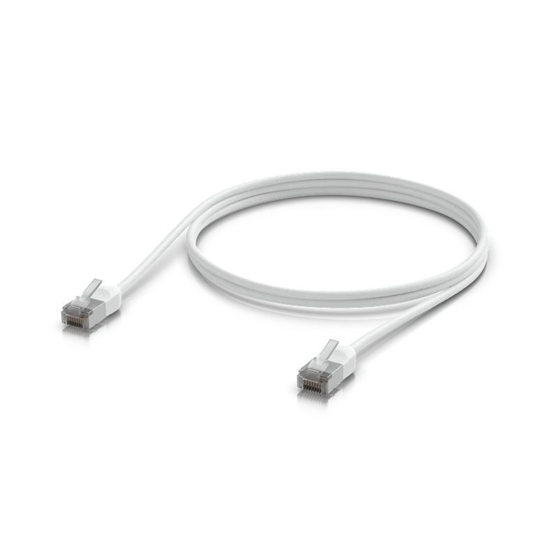UniFi Premium Patch Cable Outdoor — White · 1 m