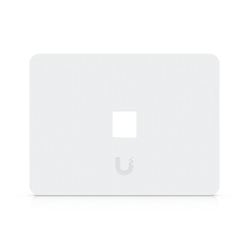 Universal Paintable Keystone Wall Plate, 4-Pack — Horizontal · 1-Port
