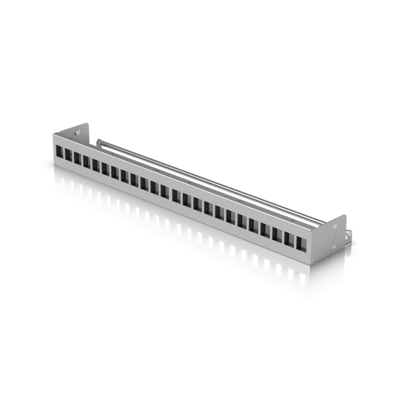 24-Port Blank Keystone Patch Panel